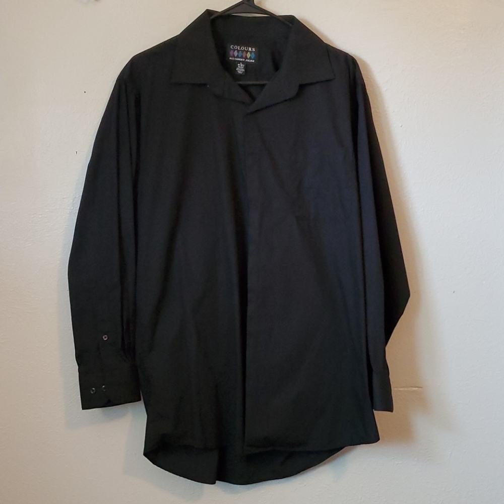 Black dress shirt